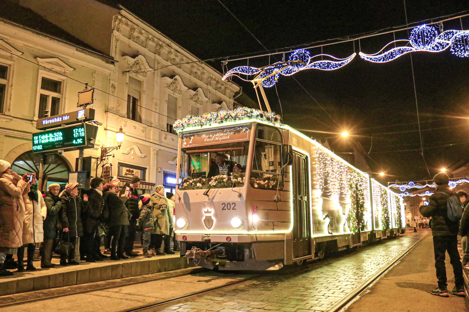 Adventi villamos 2024