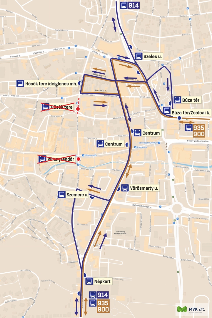 2025.08.20-án terelve közlekedő éjszakai járatok