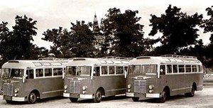 Fotó: Közlekedéstörténet: Ikarus 30-as autóbuszok