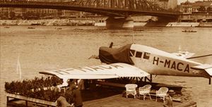 Fotó: Közlekedéstörténet: 91 évvel ezelőtt nyitották meg Budapest első hidroplánkikötőjét