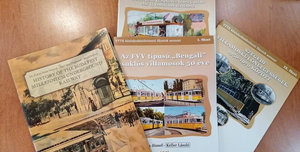Fotó: Közlekedéstörténeti kiadványok az MVK ügyfélszolgálatán