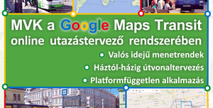 Fotó: Miskolc közösségi közlekedése Google térképen