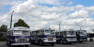 Fotó: 76 éves a miskolci autóbuszközlekedés