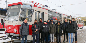 Fotó: Szakmai üzemlátogatáson jártak a Miskolci Egyetem hallgatói az MVK Zrt.-nél