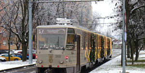 Fotó: Így közlekedik az Adventi Villamos december 25-től december 29-ig