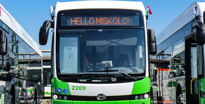 Fotó: NÉGY ÚJ ELEKTROMOS CSUKLÓS BUSSZAL BŐVÜL MISKOLC KÖZÖSSÉGI KÖZLEKEDÉSE