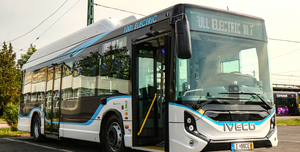 Fotó: Iveco elektromos autóbuszt tesztel az MVK