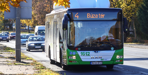 Fotó: Ideiglenesen áthelyezésre került a Bajcsy-Zsilinszky utca megállóhely