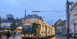 Fotó: Adventi villamos - rövidebb üzemidővel közlekedik január 4-én (vasárnap)