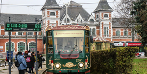 Fotó: Vasárnap az adventi villamos csak délután közlekedik 