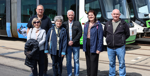 Fotó: Szakmai látogatás az MVK Zrt.-nél a Szemere Technikum testvériskolájának részvételével