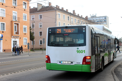 Változik a 21-es autóbuszok közlekedése augusztus 1-jén napközben
