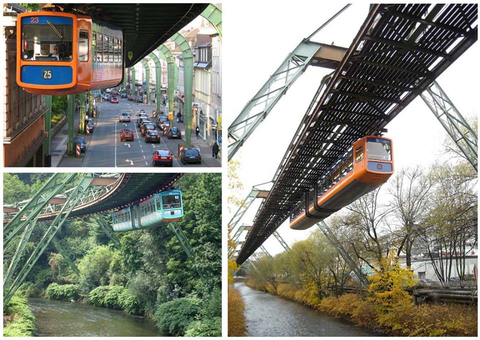 Közösségi közlekedés a világban: Wuppertali függővasút, az első egysínű vasút