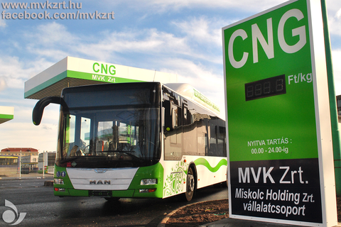 Hamarosan megnyílik Észak-magyarország első CNG töltőállomása