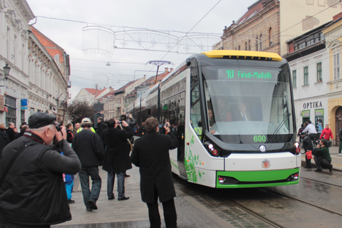 Forgalomba állásának kilencedik évfordulóját ünnepli az első Škoda villamos Miskolcon