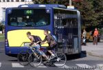 Balesetmentes percek - Kerékpáros közlekedés a villamospályán