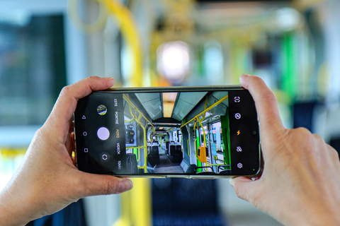 Possibility of image and sound recording by passengers and third parties