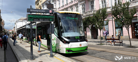 1V jelzésű villamos