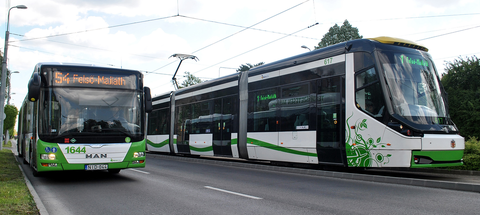 busz villamos