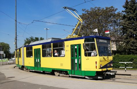 203-as pályaszámú Tátra villamos