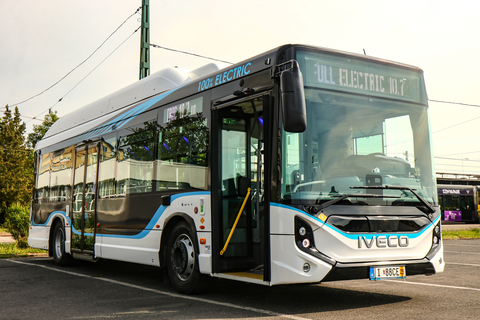 Iveco elektromos tesztbusz