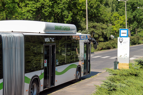 MVK autóbusz Miskolctapolcán