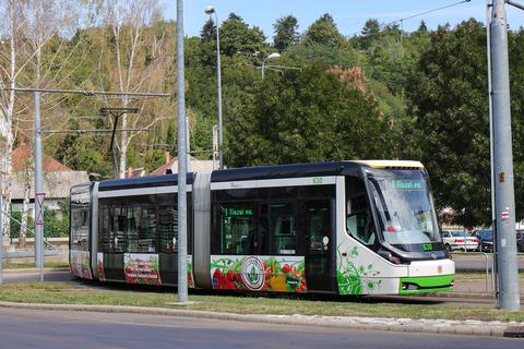 1V jelzésű villamos Miskolcon