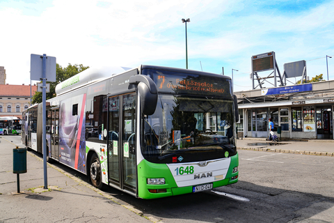 7-es autóbusz Miskolcon a Búza téren 