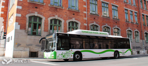 34-es autóbusz Miskolcon