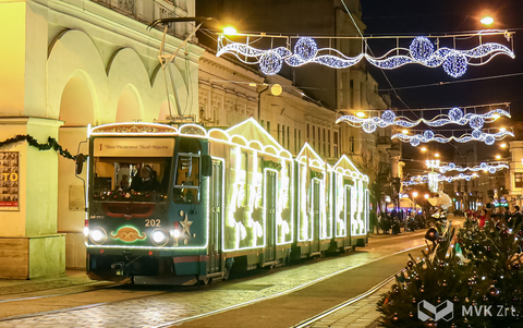 Miskolci Adventi Villamos 2025