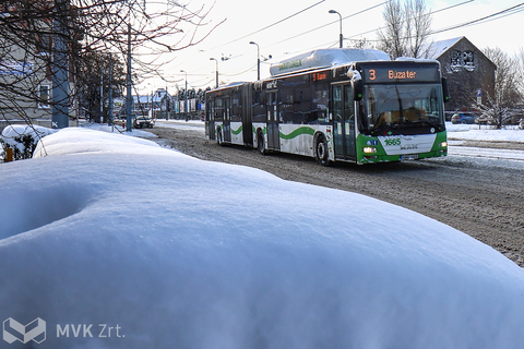 MVK 3-as busz, havas