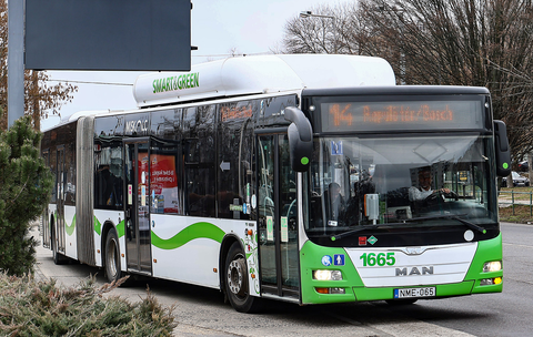 14-es autóbusz Miskolcon