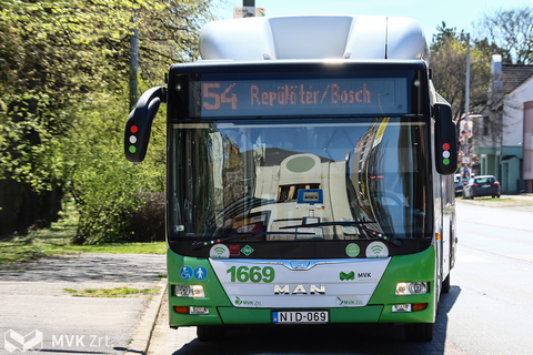 54-es autóbusz Miskolcon