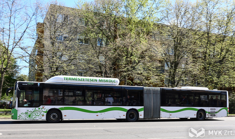 MVK autóbusz Miskolcon