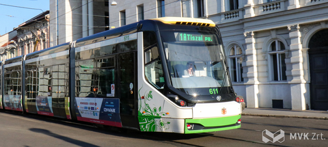 1AV jelzésű villamos