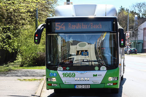 54-es autóbusz Miskolcon