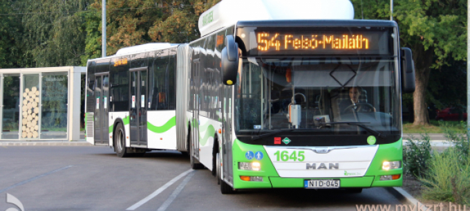 Változás az 1-es és 54-es busz közlekedésében