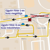 VP jelzésű autóbusz Újgyőri főtér megállóhelye