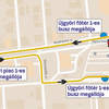 1VP jelzésű autóbusz Újgyőri főtér és Újgyőri piac megállóhelyei